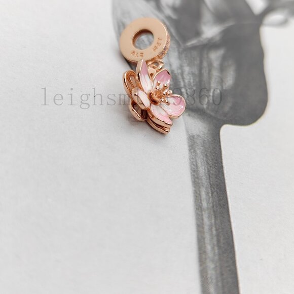 Pandora Cherry Blossom Dangle Charm - Picture 3 of 6